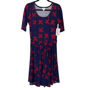Lularoe Nicole Dress - Size Large